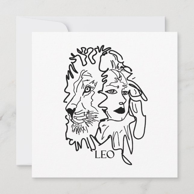 JAG ÄR LEO JULKORT (Framsida)