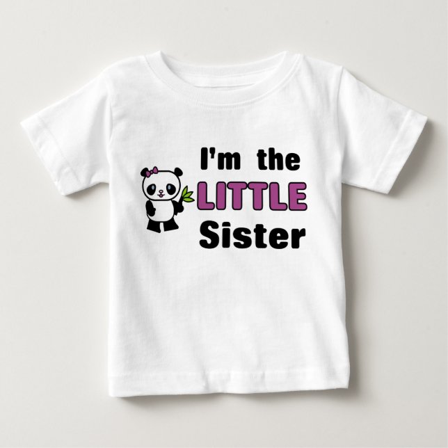 Jag är lillasyster tee shirt (Framsida)