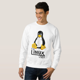 Jag är Linux-användare Lång Ärmad Tröja