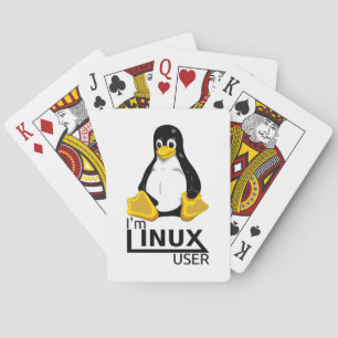 Jag är Linux-användare Spel Kort