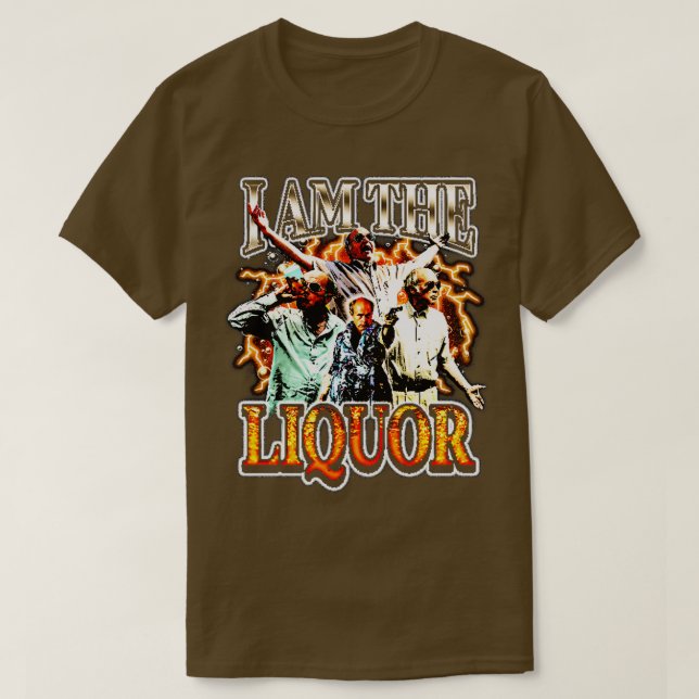 Jag är Liquor jim lahey Långärmad TShirt T Shirt (Design framsida)