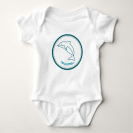 Jag är lite... DOLFIN! Baby Bodykostym T Shirt
