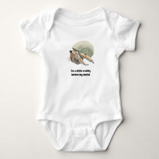Jag är lite grinig innan min flaska Baby-Body T Shirt