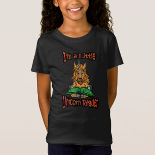 Jag är lite - Unicorn Reader Färg Tee