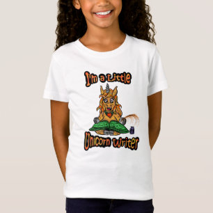 Jag är lite - Unicorn Writer T Shirt