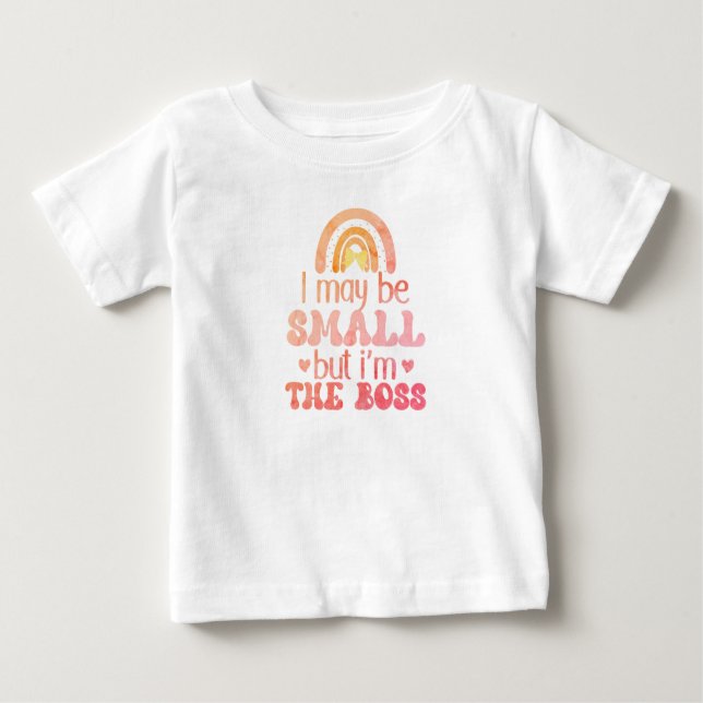 Jag är liten men är chefT-Shirt T Shirt (Framsida)