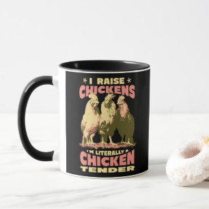 JAG ÄR LITERALT EN CHICKEN ANBUD MUGG