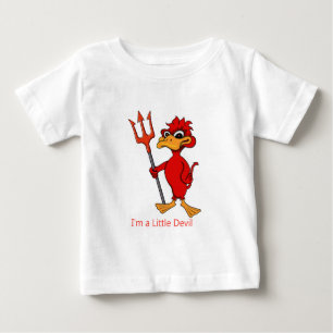 Jag är Little Djävulen Baby T-Shirt