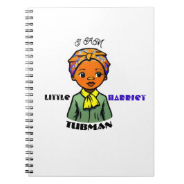 Jag är Little Harriet Tubman Black History Anteckningsbok