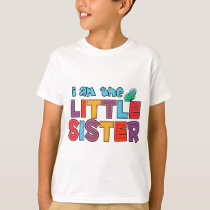Jag är Little Sister Butterfly Tee Shirt