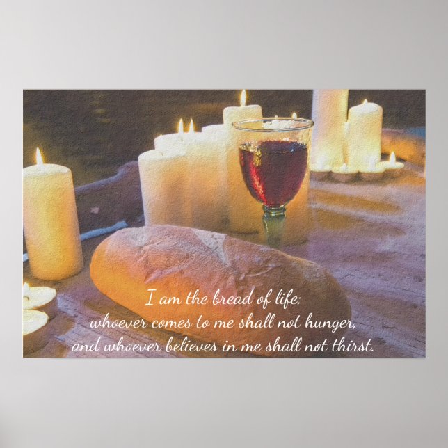 Jag är livets bröd Poster (Framsidan)