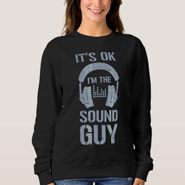 Jag är Ljud Guy Audio Sång Music Tech Gu T Shirt (Framsida)