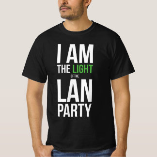 Jag är Ljuset på LAN Party T Shirt