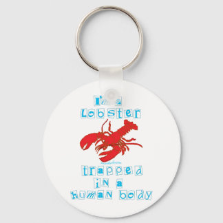 Jag är Lobster Nyckelring