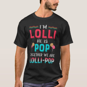 Jag är Lolli han är polis tillsammans vi är Lolli- T Shirt