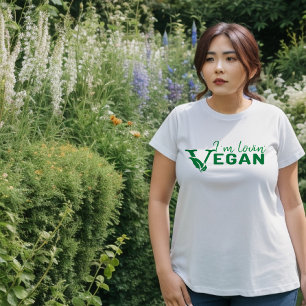 Jag är Lovin Vegan T-Shirt