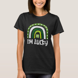 Jag är Lucky Glad St Patrick's Day Saint Paddy's S T Shirt