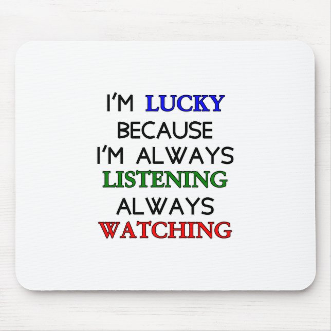 Jag är Lucky Musmatta (Framsidan)