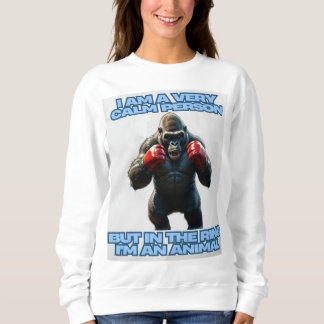 Jag är Lugn Person, men i Ring är jag ett djur T Shirt