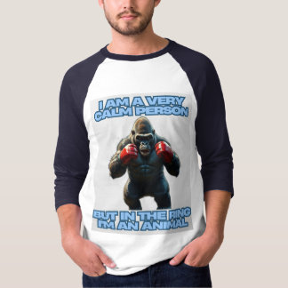 Jag är Lugn Person, men i Ring är jag ett djur T Shirt