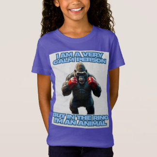 Jag är Lugn Person, men i Ring är jag ett djur T Shirt