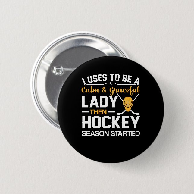 Jag är lugnaa den startade damhockeysäsongen knapp (Framsida & baksida)