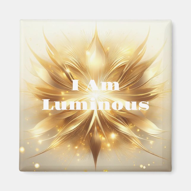 Jag är Luminous Magnet (Framsidan)