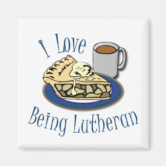Jag är Lutheran Funny Magnet