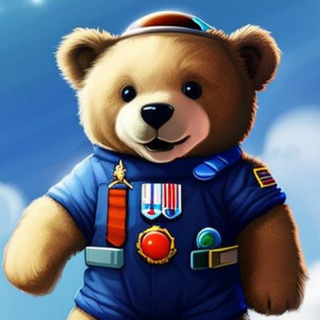 Jag är lycklig Bear T-Shirt (Skapare uppladdad)