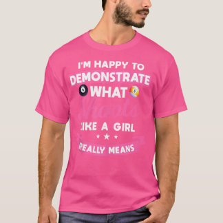 Jag är Lycklig för att visa vad som är stöt som en T Shirt