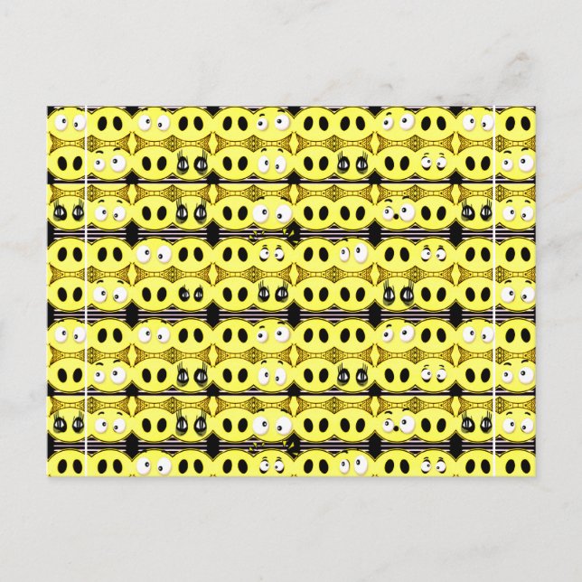 Jag är lycklig!_ vykort (Framsida)