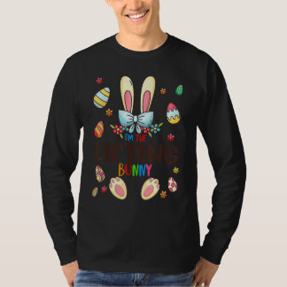 Jag är lyftande Bunny Påsk Dag Matching Familj E T Shirt