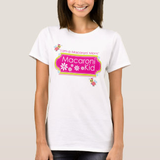 "Jag är Macaroni Mamma" Passande Långärmad T-shirt