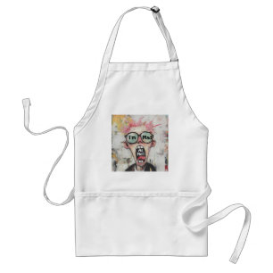 Jag är Mad As helvetet Apron Förkläde