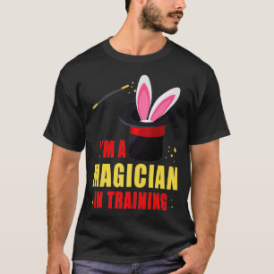 Jag är magiker i Training Magic Trollspö Hat Bunny T Shirt