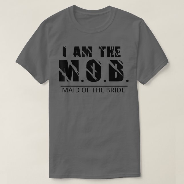 Jag är Maid of the Bride Design 284 T Shirt (Design framsida)