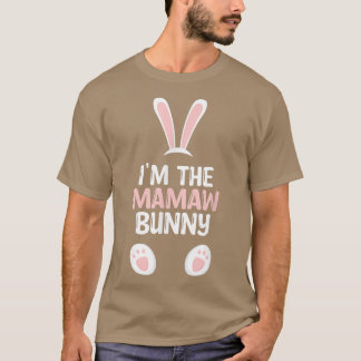 Jag är Mamaw Bunny Family Påsk  T Shirt