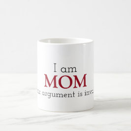 Jag är Mamma Anpassade Kaffemugg