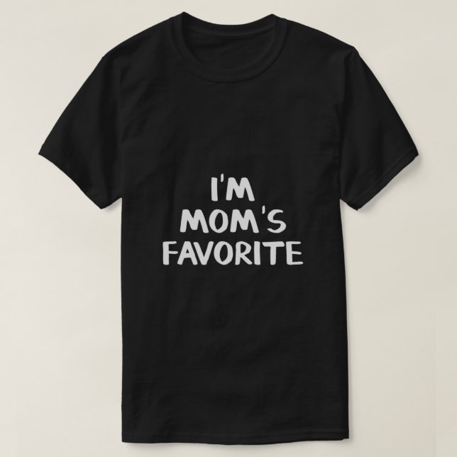 Jag är MAMMA FAVORITE Essential T Shirt (Design framsida)