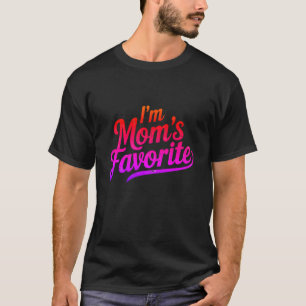 Jag är Mamma Favorite Funny avslappnad T Shirt