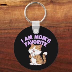 Jag är Mamma Favorite: Lustigt Gift Idea Nyckelring