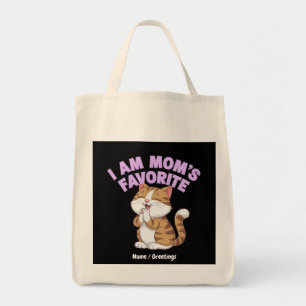 Jag är Mamma Favorite: Lustigt Gift Idea Tygkasse
