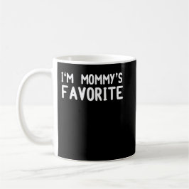 Jag är Mamma Favorite T-Shirt Funny Tee Sarcastic  Kaffemugg
