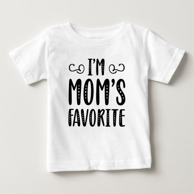 Jag är Mamma favoriter T Shirt (Framsida)