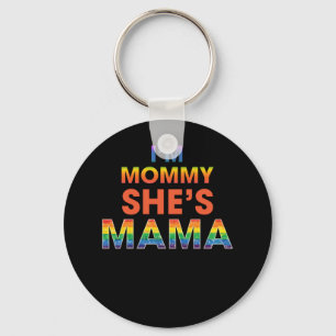 Jag är Mamma. Hon är Mamma Mamma Nyckelring