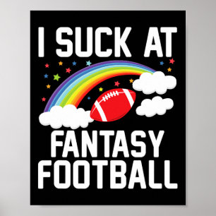 Jag är Mamma Men's Fantasy Football Förlorare - Sv Poster