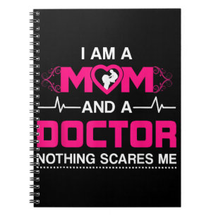 Jag är Mamma och A Doktor Ingenting Skrämmer mig - Anteckningsbok
