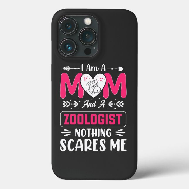 Jag är Mamma och en zoolog inget Skrämmer mig (Baksida)
