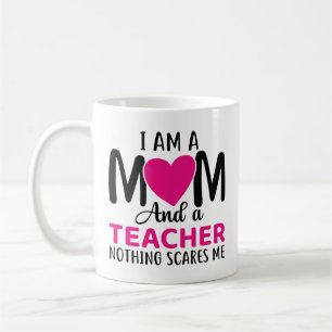 Jag är Mamma och lärare Kaffemugg