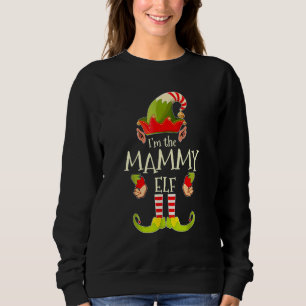 Jag är Mammy Elf-gruppen God Jul Matchande F T Shirt
